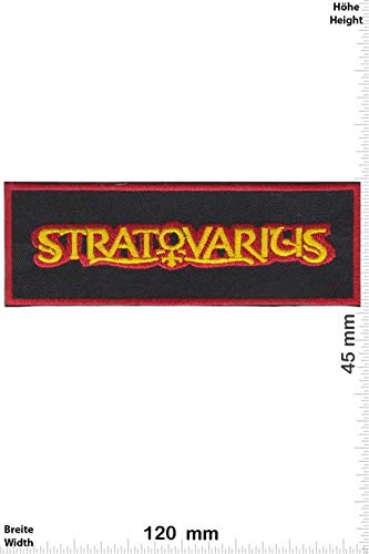 Stratovarius - red gold -Power-Metal-Band Aufnäher Besticktes Patch zum Aufbügeln Applique Souvenir Zubehör von LipaLipaNa