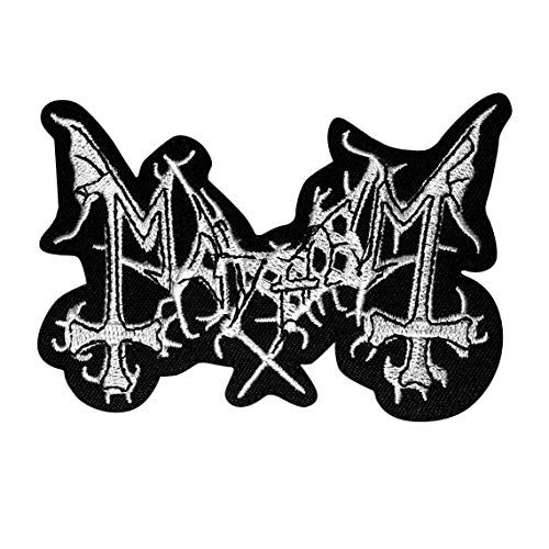 MAYHEM Black Metal Aufnäher Besticktes Patch zum Aufbügeln Applique Souvenir Zubehör MAYHEM Black Metal Aufnäher Besticktes Patch zum Aufbügeln Applique Souvenir Zubehör von LipaLipaNa