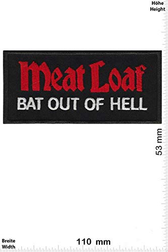 Meat Loaf - Bat out of Hell Aufnäher Besticktes Patch zum Aufbügeln Applique Souvenir Zubehör von LipaLipaNa