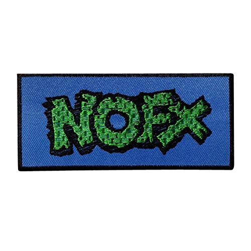 NOFX Punk Rock Aufnäher Besticktes Patch zum Aufbügeln Applique Souvenir Zubehör von LipaLipaNa