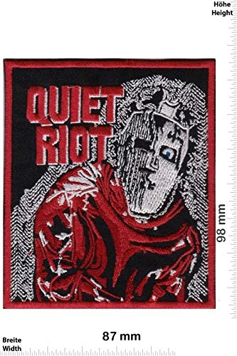 Quiet Riot Heavy Metal Band Hq Aufnäher Besticktes Patch zum Aufbügeln Applique Quiet Riot Heavy Metal Band Hq Aufnäher Besticktes Patch zum Aufbügeln Applique von LipaLipaNa