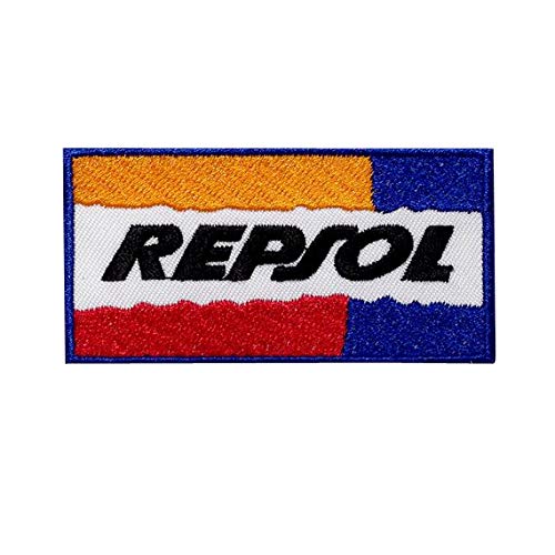 REPSOL Moto GP Team Racing Aufnäher Besticktes Patch zum Aufbügeln Applique Souvenir Zubehör von LipaLipaNa