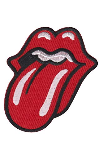 Rolling Stones Tongue Aufnäher Besticktes Patch zum Aufbügeln Applique von LipaLipaNa