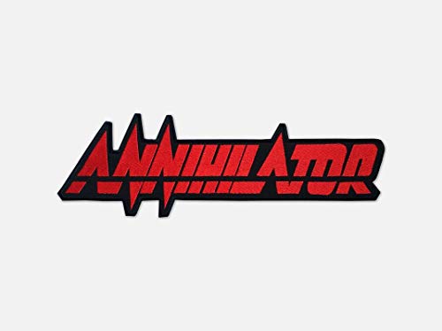 Rückenaufnäher mit Annihilator-Logo aufgestickter Rückenaufnäher Thrash Metal-Band Applique Souvenir Zubehör von LipaLipaNa