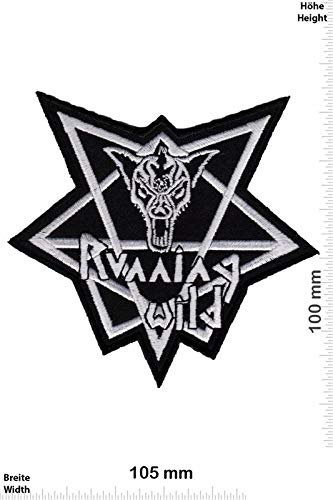 LipaLipaNa - 1 Stück - Metall - Schwarz - Mittel - Gotisch - Embroidered Patch - Patch zum Aufbügeln - Applique LipaLipaNa - 1 Stück - Metall - Schwarz - Mittel - Gotisch - Embroidered Patch - Patch zum Aufbügeln - Applique von LipaLipaNa