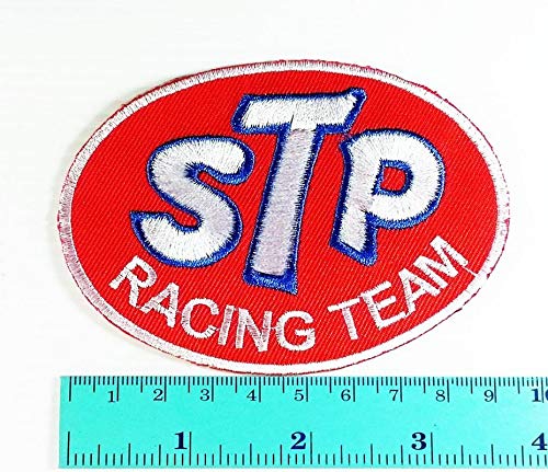 STP Racing Team Öl Gas Auto Race Nascar Logo Racing Sport Automobil Auto Motorsport Racing Logo Patch Nähen Aufbügeln Jacke Jacke Weste Abzeichen Zeichen Applique Souvenir Zubehör von LipaLipaNa