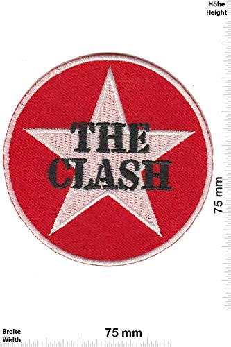 The Clash Star Punk Band_1 Aufnäher Besticktes Patch zum Aufbügeln Applique The Clash Star Punk Band_1 Aufnäher Besticktes Patch zum Aufbügeln Applique von LipaLipaNa