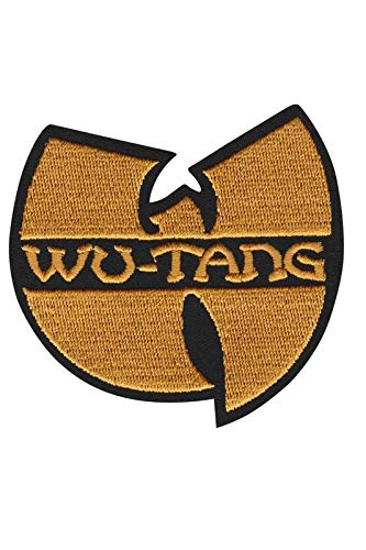 Wu Tang Gold Hip Hop Aufnäher Besticktes Patch zum Aufbügeln Applique von LipaLipaNa