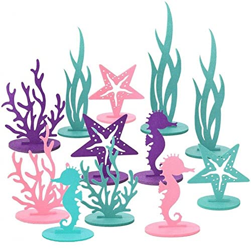 12 Pcs Ozean Meerjungfrau Party Dekoration DIY Filztisch Herzstück Für Unter Dem Meer Little Meerjungfrau Thema Babyparty Geburtstag Hochzeitsfeiern Vorräte 12 Pcs Ozean Meerjungfrau Party Dekoration DIY Filztisch Herzstück Für Unter Dem Meer Little Meerjungfrau Thema Babyparty Geburtstag Hochzeitsfeiern Vorräte von Lipfer
