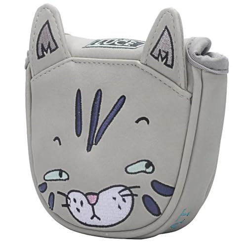 Lipfer Golf Mallet Putter Covers Golf Putter Covers Tragbare Golf Covers Magnetverschluss Headcover Golf Club Protector von Lipfer