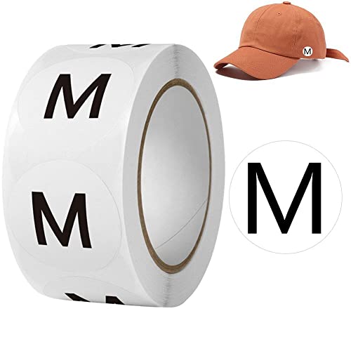 Lipfer Kleidungsgröße Aufkleber, 1 Zoll Runde Kleidungsschildetiketten, Selbstklebende T-Shirts Im Einzelhandel, Weiße Aufkleber Schwarzem Text Für Kleidung Einzelhandel Lipfer Kleidungsgröße Aufkleber, 1 Zoll Runde Kleidungsschildetiketten, Selbstklebende T-Shirts Im Einzelhandel, Weiße Aufkleber Schwarzem Text Für Kleidung Einzelhandel von Lipfer