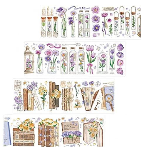 Lipfer Vintage Scrapbooking Sticker Retro Blumenbuch Plant Aufkleber DIY Label Für Journaling Scrapbooking Album Planer Tagebuchzubehör Lipfer Vintage Scrapbooking Sticker Retro Blumenbuch Plant Aufkleber DIY Label Für Journaling Scrapbooking Album Planer Tagebuchzubehör von Lipfer