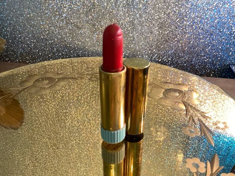 Vintage Ponds Engel Gesicht Rot Blitz Lippenstift von LipstickandPanties