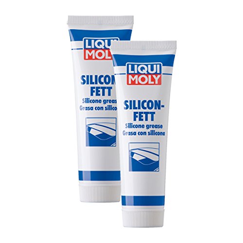2x LIQUI MOLY 3312 Silicon-Fett transparent Silikonfett Paste Schmiermittel 100g von Liqui Moly