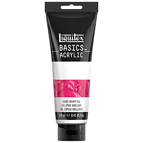 Liquitex 1041013 Basics Acrylfarbe Glänzendes Schweres Gelmedium für dicke, glänzende Impastos mit Acrylfarbe, behält Pinselstriche, als Kleber für Sand , Steine auf Leinwand - 250ml Tube Liquitex 1041013 Basics Acrylfarbe Glänzendes Schweres Gelmedium für dicke, glänzende Impastos mit Acrylfarbe, behält Pinselstriche, als Kleber für Sand , Steine auf Leinwand - 250ml Tube von Liquitex