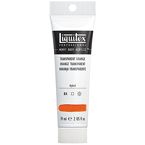 Liquitex 1045035 Professional Heavy Body Acrylfarbe in Künstlerqualität mit ausgezeichneter Lichtechtheit in buttriger Konsistenz, 59ml Tube - Transparent Orange Liquitex 1045035 Professional Heavy Body Acrylfarbe in Künstlerqualität mit ausgezeichneter Lichtechtheit in buttriger Konsistenz, 59ml Tube - Transparent Orange von Liquitex