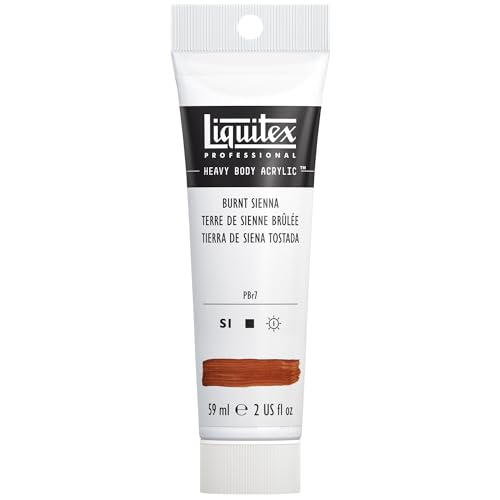 Liquitex 1045127 Professional Heavy Body Acrylfarbe in Künstlerqualität mit ausgezeichneter Lichtechtheit in buttriger Konsistenz, 59ml Tube - Siena Gebrannt Liquitex 1045127 Professional Heavy Body Acrylfarbe in Künstlerqualität mit ausgezeichneter Lichtechtheit in buttriger Konsistenz, 59ml Tube - Siena Gebrannt von Liquitex