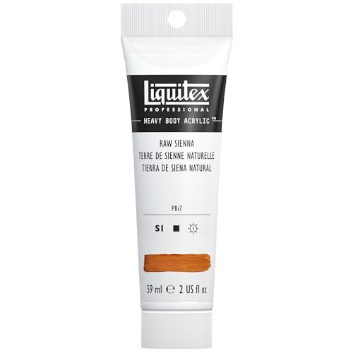 Liquitex 1045330 Professional Heavy Body Acrylfarbe in Künstlerqualität mit ausgezeichneter Lichtechtheit in buttriger Konsistenz, 59ml Tube - Siena Natur Liquitex 1045330 Professional Heavy Body Acrylfarbe in Künstlerqualität mit ausgezeichneter Lichtechtheit in buttriger Konsistenz, 59ml Tube - Siena Natur von Liquitex