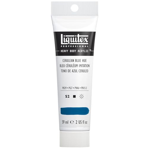 Liquitex 1045470 Professional Heavy Body Acrylfarbe in Künstlerqualität mit ausgezeichneter Lichtechtheit in buttriger Konsistenz, 59ml Tube - Cölinblau Imit. Liquitex 1045470 Professional Heavy Body Acrylfarbe in Künstlerqualität mit ausgezeichneter Lichtechtheit in buttriger Konsistenz, 59ml Tube - Cölinblau Imit. von Liquitex