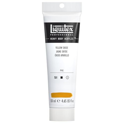 Liquitex 1047416 Professional Heavy Body Acrylfarbe in Künstlerqualität mit ausgezeichneter Lichtechtheit in buttriger Konsistenz, 138ml Tube - Oxidgelb Liquitex 1047416 Professional Heavy Body Acrylfarbe in Künstlerqualität mit ausgezeichneter Lichtechtheit in buttriger Konsistenz, 138ml Tube - Oxidgelb von Liquitex