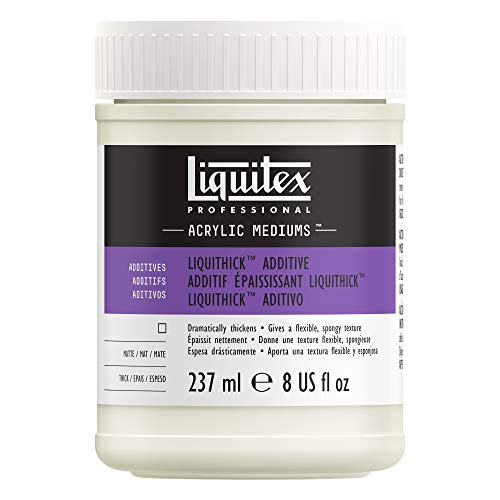Liquitex 125908 Professional Liquithick Verdickendes Gel Medium, verleiht es die Handhabungseigenschaften von Öl- oder Encaustinc Farbe, 237ml Topf von Liquitex