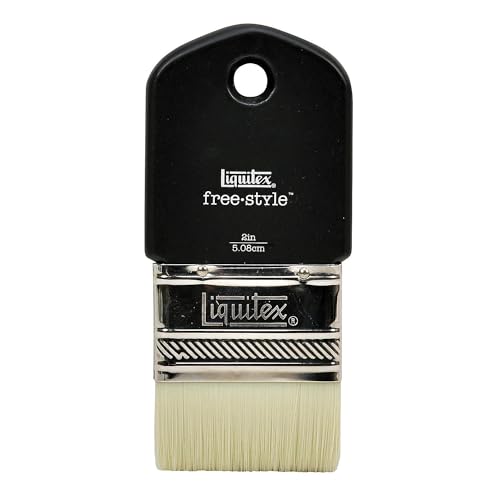 Liquitex 1301002 Free Style XL Künstler - Pinsel, langlebig, formstabil aus hochwertigen synthetischen Faser für volle Kontrolle beim FarbauftragPaddle Pinsel - 2 Zoll von Liquitex