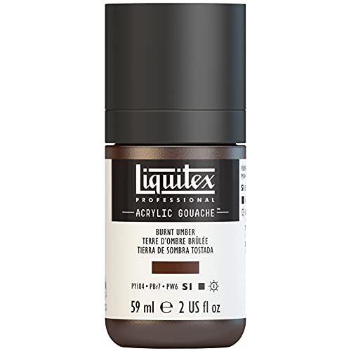 Liquitex 2059128 Professional Acryl Gouache - Umbra Gebrannt , 59ml Flasche, matt - Acrylfarbe mit Gouache Eigenschaften, Hochdeckend, Wasserfest & Lichtecht Liquitex 2059128 Professional Acryl Gouache - Umbra Gebrannt , 59ml Flasche, matt - Acrylfarbe mit Gouache Eigenschaften, Hochdeckend, Wasserfest & Lichtecht von Liquitex