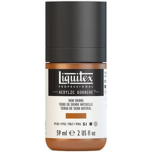 Liquitex 2059330 Professional Acryl Gouache - Siena Natur , 59ml Flasche, matt - Acrylfarbe mit Gouache Eigenschaften, Hochdeckend, Wasserfest & Lichtecht Liquitex 2059330 Professional Acryl Gouache - Siena Natur , 59ml Flasche, matt - Acrylfarbe mit Gouache Eigenschaften, Hochdeckend, Wasserfest & Lichtecht von Liquitex