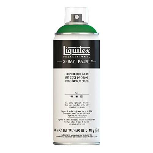 Liquitex 4450166 Professional Acryl Spraydose 400ml – Chromoxidgrün – Lichtecht, frostbeständig, mattes Finish, für Innen- & Außenbereich Liquitex 4450166 Professional Acryl Spraydose 400ml – Chromoxidgrün – Lichtecht, frostbeständig, mattes Finish, für Innen- & Außenbereich von Liquitex