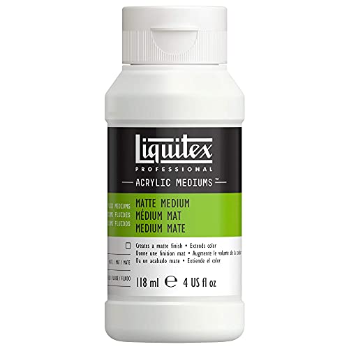 Liquitex 5104 Professional mattes Medium für Acrylfarben, verleiht Farben eine seidenmatte Oberfläche und reduziert den Glanz, flüssig - 118ml Flasche Liquitex 5104 Professional mattes Medium für Acrylfarben, verleiht Farben eine seidenmatte Oberfläche und reduziert den Glanz, flüssig - 118ml Flasche von Liquitex