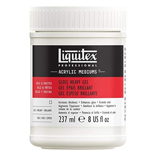 Liquitex 5120 Professional glänzendes schweres Gel Medium für Acrylfarben, erhöht den Oberflächenwiderstand für eine Ölfarben Konsistenz - 237ml Topf Liquitex 5120 Professional glänzendes schweres Gel Medium für Acrylfarben, erhöht den Oberflächenwiderstand für eine Ölfarben Konsistenz - 237ml Topf von Liquitex