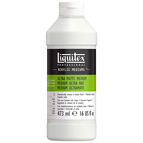 Liquitex 5616 Professional Ultra Medium für Acrylfarben,erhält die Opazität streckt die Farbe bis auf die doppelte Menge, Transparent matt, 473ml-Ultra, 473 Liquitex 5616 Professional Ultra Medium für Acrylfarben,erhält die Opazität streckt die Farbe bis auf die doppelte Menge, Transparent matt, 473ml-Ultra, 473 von Liquitex