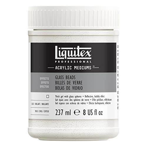 Liquitex 6908 Professional Glasperlen Medium, Gel mit klaren runden Kugeln die zu einer halbglänzenden Fläche trocknet - 237ml Topf Liquitex 6908 Professional Glasperlen Medium, Gel mit klaren runden Kugeln die zu einer halbglänzenden Fläche trocknet - 237ml Topf von Liquitex