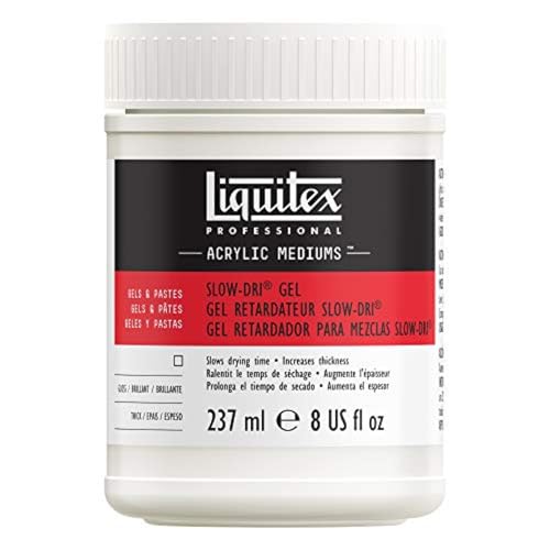 Liquitex 7208 Professional Slow-Dri Farbmischmedium, Trocknungsverzögerer für Acrylfarben, Retarder für Nass-in-Nass Technik - 237ml Topf Liquitex 7208 Professional Slow-Dri Farbmischmedium, Trocknungsverzögerer für Acrylfarben, Retarder für Nass-in-Nass Technik - 237ml Topf von Liquitex