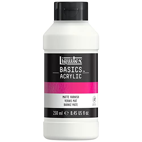 Liquitex 8870303 Basics Acrylfarbe Mattfirnis für Acrylfarben, schützt vor UV-Strahlung, Staub und Schmutz, alterungsbeständig, verleiht eine matte Oberfläche in Archivqualität - 250ml Flasche Liquitex 8870303 Basics Acrylfarbe Mattfirnis für Acrylfarben, schützt vor UV-Strahlung, Staub und Schmutz, alterungsbeständig, verleiht eine matte Oberfläche in Archivqualität - 250ml Flasche von Liquitex