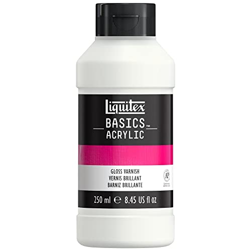 Liquitex 8870304 Basics Acrylfarbe Glanzfirnis für Acrylfarben, schützt vor UV-Strahlung, Staub und Schmutz, alterungsbeständig, verleiht eine glänzende Oberfläche in Archivqualität - 250ml Flasche Liquitex 8870304 Basics Acrylfarbe Glanzfirnis für Acrylfarben, schützt vor UV-Strahlung, Staub und Schmutz, alterungsbeständig, verleiht eine glänzende Oberfläche in Archivqualität - 250ml Flasche von Liquitex