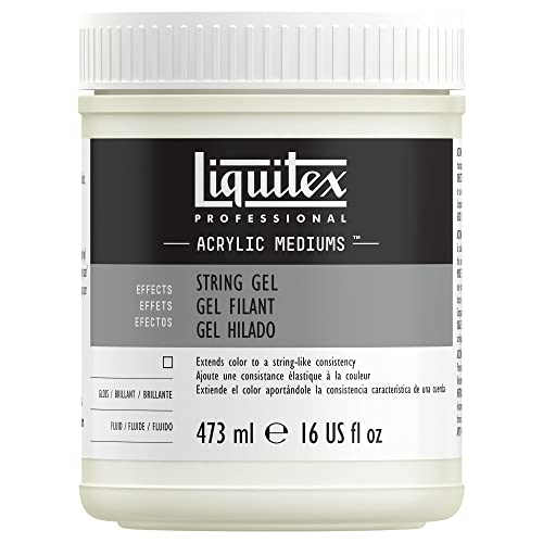Liquitex 8870520 Professional Anti-Abriss Gel - String Gel für Acrylfarben,honigartige Konsistenz, verbessert die Transparenz und Farbtiefe Transparent - 473ml Topf Liquitex 8870520 Professional Anti-Abriss Gel - String Gel für Acrylfarben,honigartige Konsistenz, verbessert die Transparenz und Farbtiefe Transparent - 473ml Topf von Liquitex