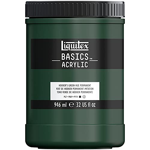 Liquitex BASICS Acrylfarbe, Hooker's Green Hue Permanent, 32-oz jar Liquitex BASICS Acrylfarbe, Hooker's Green Hue Permanent, 32-oz jar von Liquitex