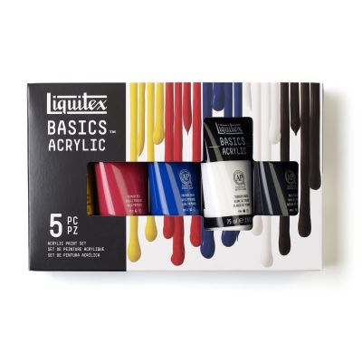 Basics Acrylfarben Set 5x75ml Basics Acrylfarben Set 5x75ml von Liquitex