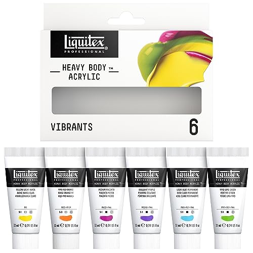 Liquitex Heavy Body Acrylfarbe Lebendige Farben Set 6 x 22ml Liquitex Heavy Body Acrylfarbe Lebendige Farben Set 6 x 22ml von Liquitex