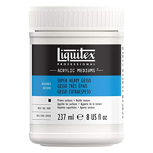 Liquitex Impasto Titanweiß Acrylmedium, Extra Schweres Gesso 237ml, 237ml-Extra, 237 von Liquitex