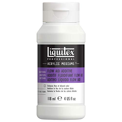 Liquitex Professional 5620 Farbflussverbesserer, erhöht die Fließfähigkeit von Acrylfarbe ohne Veränderung der Stabilität, 118 ml Flasche von Liquitex