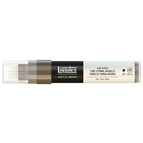 Liquitex 4610331 Professional Paint Marker, Acrylmarker mit hochpigmentierte Acrylfarbe auf Wasserbasis für den Innenbereich & Außenbereich, breite Spitze - Umbra Natur Liquitex 4610331 Professional Paint Marker, Acrylmarker mit hochpigmentierte Acrylfarbe auf Wasserbasis für den Innenbereich & Außenbereich, breite Spitze - Umbra Natur von Liquitex