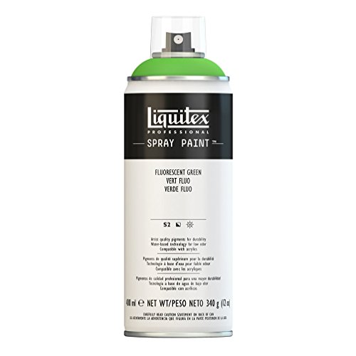 Liquitex 4450985 Professional Acryl Spraydose 400ml – Gün - fluoreszierend – Lichtecht, frostbeständig, mattes Finish, für Innen- & Außenbereich Liquitex 4450985 Professional Acryl Spraydose 400ml – Gün - fluoreszierend – Lichtecht, frostbeständig, mattes Finish, für Innen- & Außenbereich von Liquitex