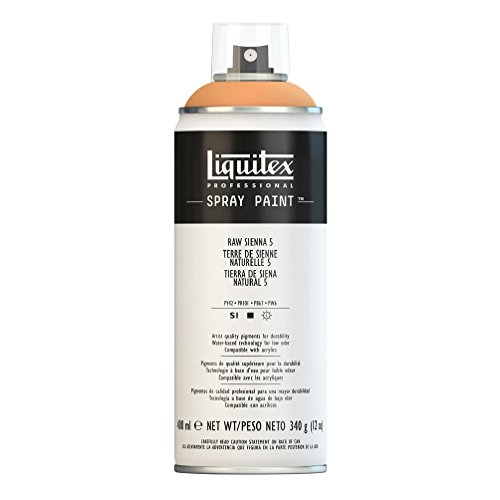 Liquitex Professional Spray Paint - Acrylfarbe, Farbspray auf Wasserbasis, lichtecht, 400 ml - Siena Natur Nr. 5 von Liquitex