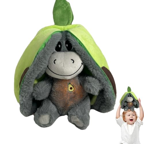 Atmender Esel – Niedliches Stofftier mit realistischen Atembewegungen & Musik | Beruhigendes Einschlafhilfe-Kuscheltier für Kinder & Babys, Interaktives Plüschtier mit Licht Atmender Esel – Niedliches Stofftier mit realistischen Atembewegungen & Musik | Beruhigendes Einschlafhilfe-Kuscheltier für Kinder & Babys, Interaktives Plüschtier mit Licht von Liqzirtu