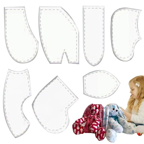 Bunny Sewing Pattern - Osterhasen-Nähmuster, Hasennahtmuster | Nähset für charmante Erinnerungshasen für Pasq Osterdekoration Bunny Sewing Pattern - Osterhasen-Nähmuster, Hasennahtmuster | Nähset für charmante Erinnerungshasen für Pasq Osterdekoration von Liqzirtu