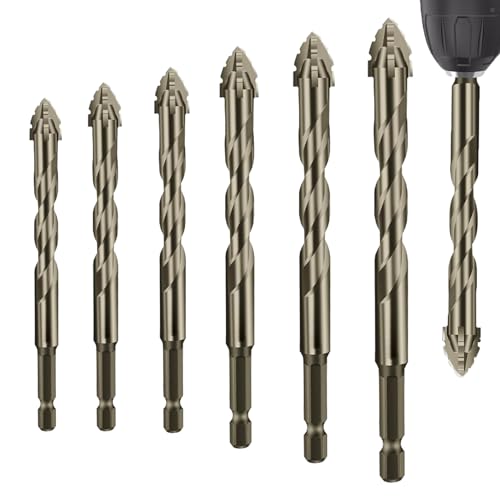 Exzenterbohrer mit Kopf - Steinbohrer Set Steinbohrer Set Multifunktionsbohrer Set | Exzenterbohrer gezackter scharfkantiger Bohrer Haushaltsbohrer c Exzenterbohrer mit Kopf - Steinbohrer Set Steinbohrer Set Multifunktionsbohrer Set | Exzenterbohrer gezackter scharfkantiger Bohrer Haushaltsbohrer c von Liqzirtu