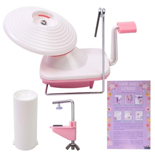 Garnkuchenwickler - Strickrahmen für Garnwickler, Wollwickelmaschinen | Garnwickler, Handspinnmaschine für Wolle, Strickwerkzeug für Liebhaber Garnkuchenwickler - Strickrahmen für Garnwickler, Wollwickelmaschinen | Garnwickler, Handspinnmaschine für Wolle, Strickwerkzeug für Liebhaber von Liqzirtu