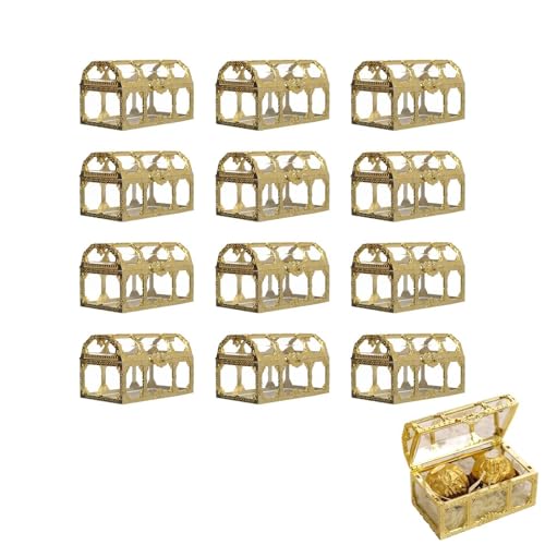 Gastgeschenk Box -12 Stück Schatzkisten Pralinenschachteln Für Die Hochzeit, Hohle Hochzeit Pralinenschachtel Pralinenbehälter Glas | Süßigkeiten-Boxen Dekorative Schmuckschatulle Andenken-Box Für Gastgeschenk Box -12 Stück Schatzkisten Pralinenschachteln Für Die Hochzeit, Hohle Hochzeit Pralinenschachtel Pralinenbehälter Glas | Süßigkeiten-Boxen Dekorative Schmuckschatulle Andenken-Box Für von Liqzirtu